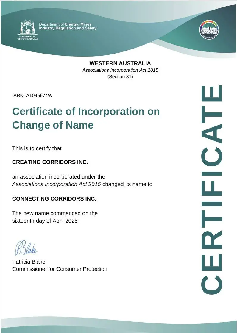 Certificate of Incorporation