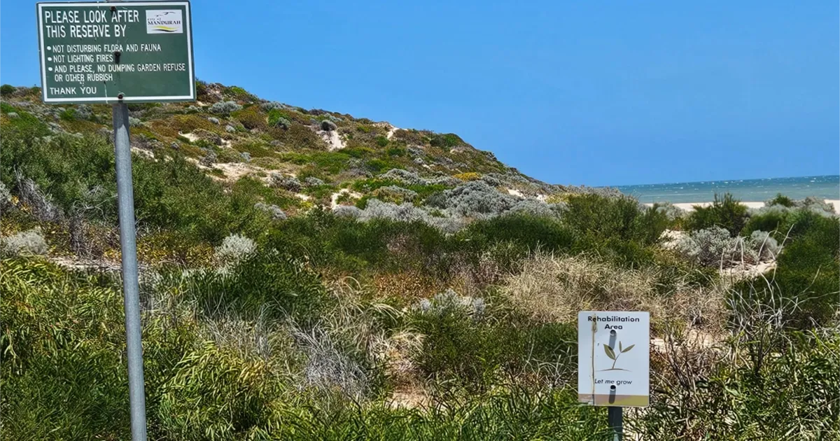 The living sandhills of Dawesville