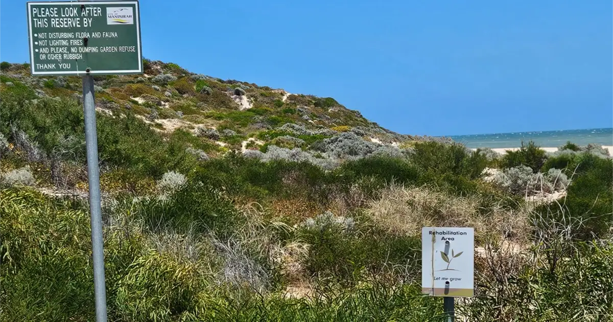 The living sandhills of Dawesville